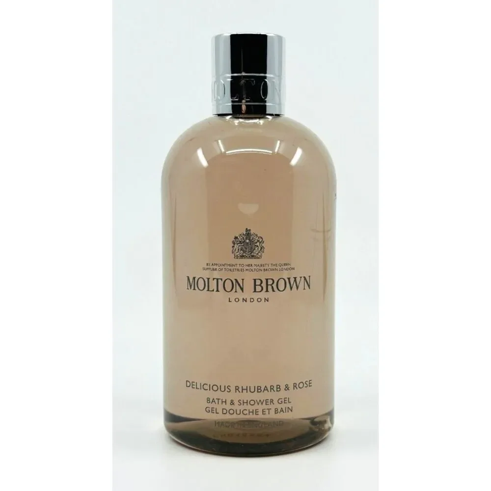 Molton Brown London Delicious Rhubarb & Rose Bath & Shower Gel 10 fl *NEW